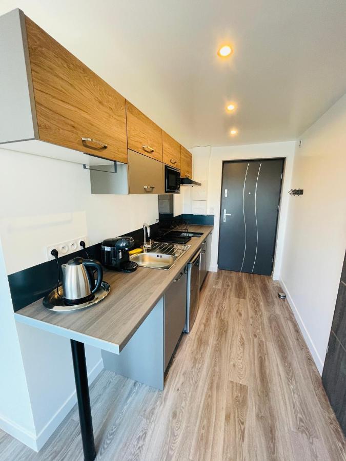 Studio 2 spacieux et lumineux à la gare de Lorient Exterior foto
